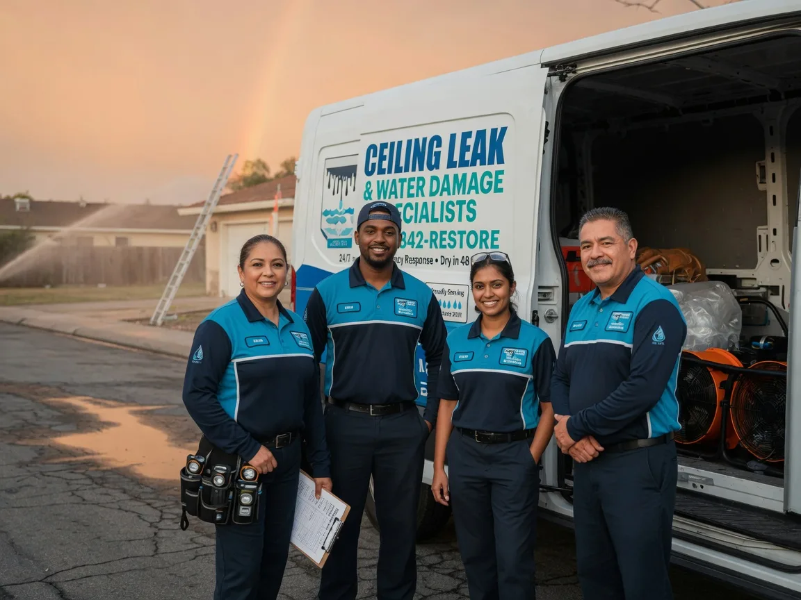 Ceiling Leak Cleanup company in Roscoe, TX